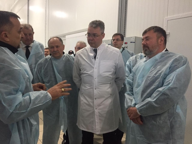 <i>При поддержке Россельхозбанка на Ставрополье заработал новый мясоперерабатывающий комбинат ООО СХП «Югроспром»</i>