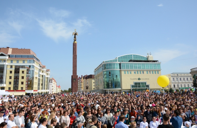 <i>С юбилеем Ставрополь поздравило рекордное число горожан</i>