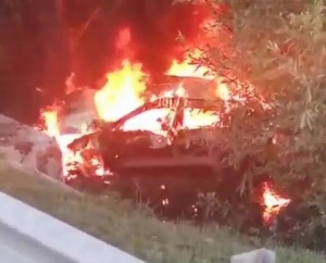 В Предгорном районе 52-летний житель Кисловодска сгорел в автомашине