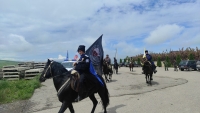 В Предгорном округе Ставрополья прошел конный переход, посвященный Дню Победы и в поддержку бойцов СВО