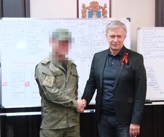 Экс-депутат, находящийся в зоне СВО, встретился с главой Ставрополья и Шпаковского округа