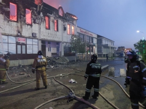 В гостинице Хасавюрта при пожаре погибли двое человек и двое пострадали